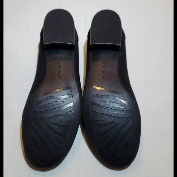 David Tate black suede Nubuck flats shoes - Picture 6 of 7
